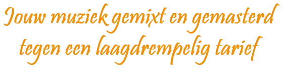 Professionele Opname-, Mix- en Masteringsdiensten in Haarlem